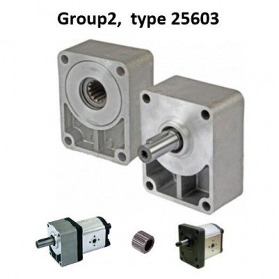 Pump bearing support 25603 for group2 hydraulic gear pump